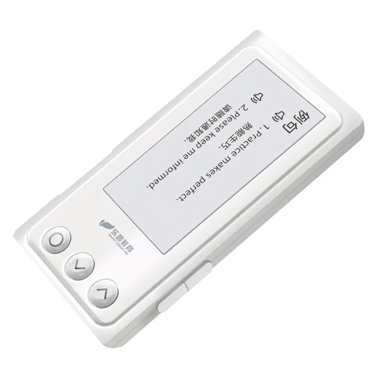 Electronic ink screen word cards